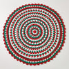 Holly Jolly Christmas Doily - Mandala
1
