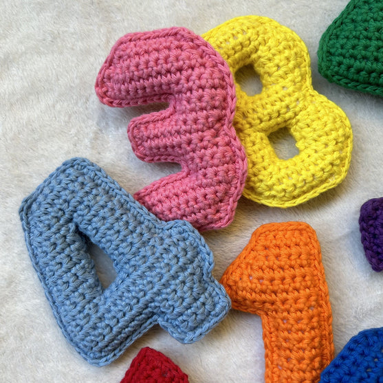 1 2 3 Crochet - Zahlen
4