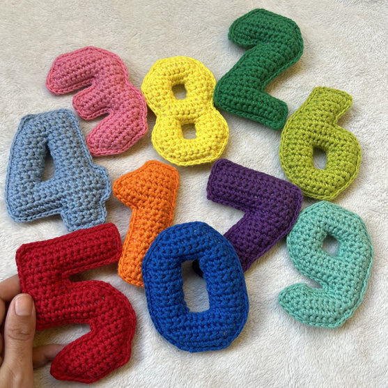 1 2 3 Crochet - Zahlen
2
