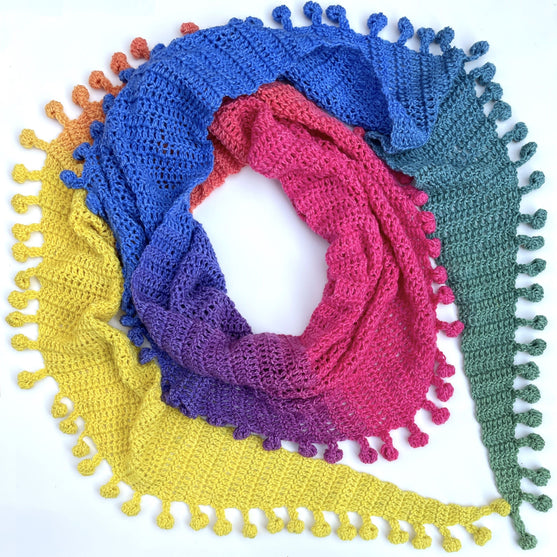 Dolce Rainbow - Schal
2