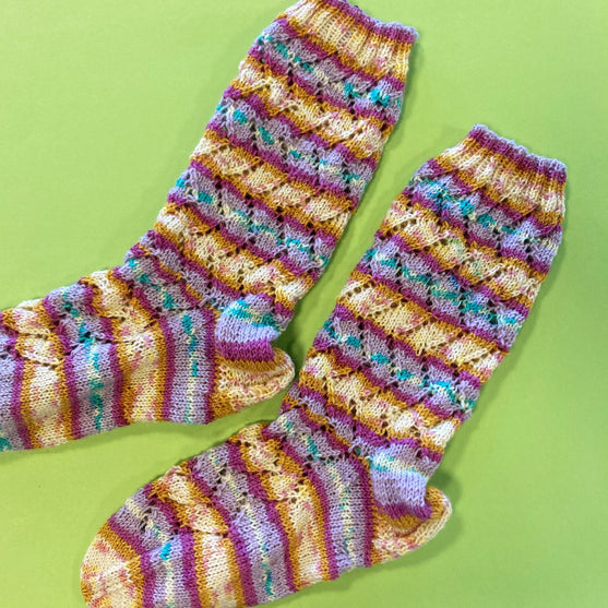 Zickzack - Socken
4