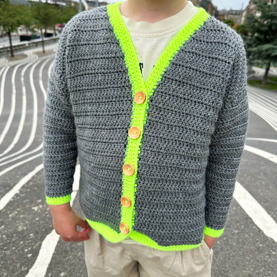 Contrast Cardi - Kinder Cardigan
3