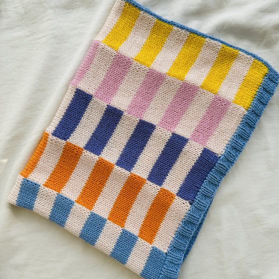 Hilma - Babydecke - Strickset
3