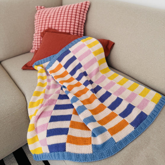 Hilma - Babydecke - Strickset
5