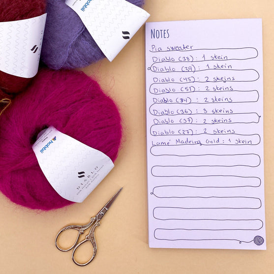 Notizblock - Yarn Ball - Hobbii
2