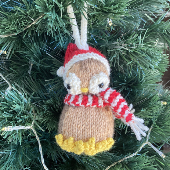Owl - Weihnachtsdekoration
1