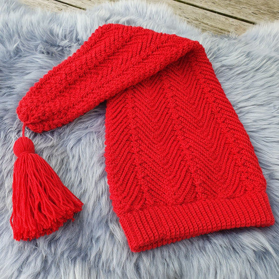 Weihnachtsfreude-Zipfelmütze
3