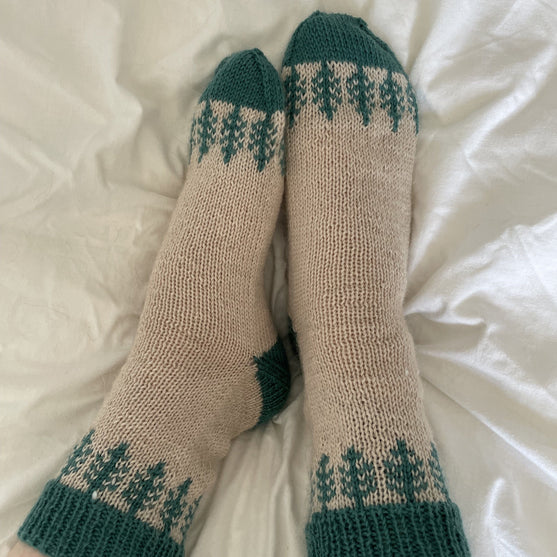 Autumn Leaf - Socken
3