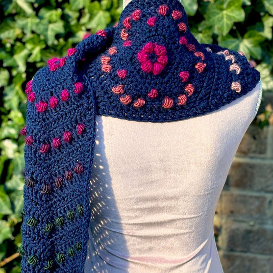 ChromaFlora - Schal
4