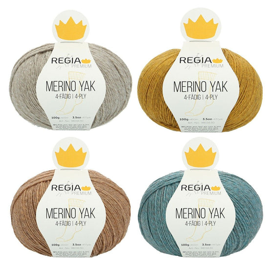 Regia Premium Merino Yak 4-fädig - Regia
1