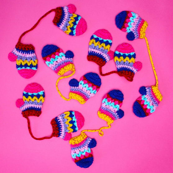 Mini Mitten - Serviettenbändchen
7