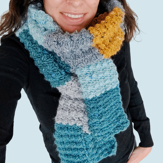 Tweed Delight - Schal
2