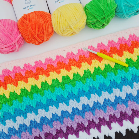 The Rainbow Cuddle Blanket - Decke
2