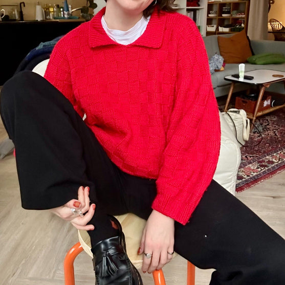 Basket Weave - Pullover
6