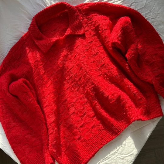 Basket Weave - Pullover