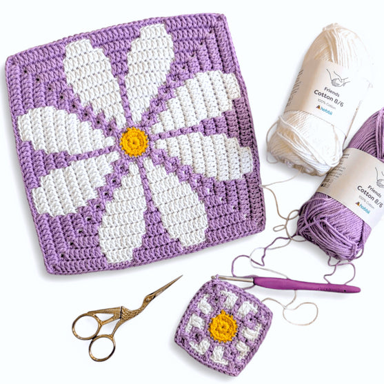 Daisy Dreams - Mosaikquadrat
1