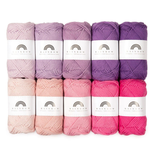 Rainbow Cotton 8/8 Color Bag - Hobbii