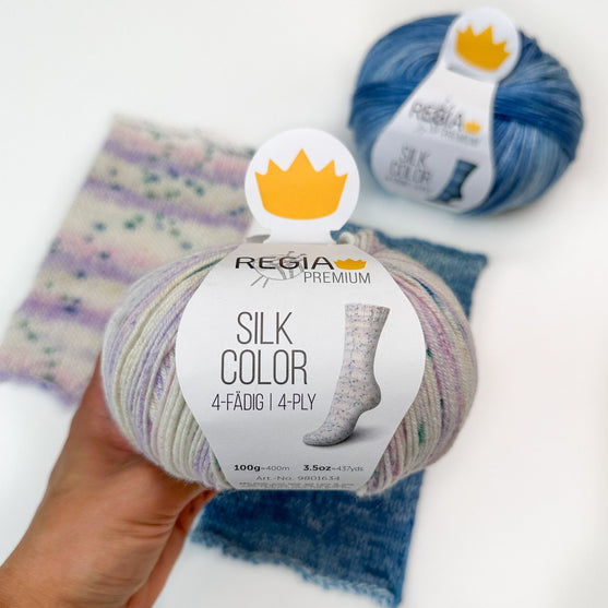 Regia Premium Silk Color 4-fädig - Regia
2