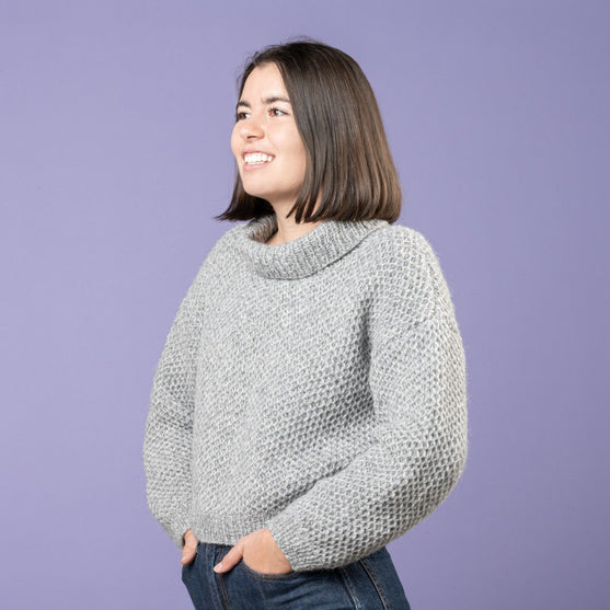 Sif - Sweater mit Rollkragen
4