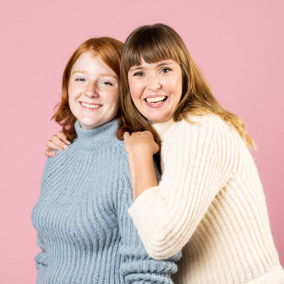 Skyler - Sweater im Patentmuster
8