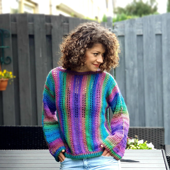 Sparkling Rainbow Pullover
5