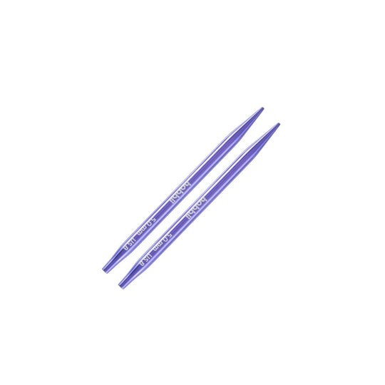 Stellar kurze austauschbare Rundstricknadeln – Amethyst - Hobbii