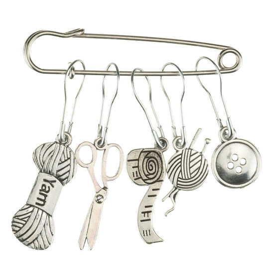 Maschenmarkierer mit Schalnadel - Hobbii