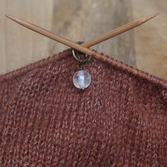 Maschenmarkierer mit Perlen - Go Handmade
3