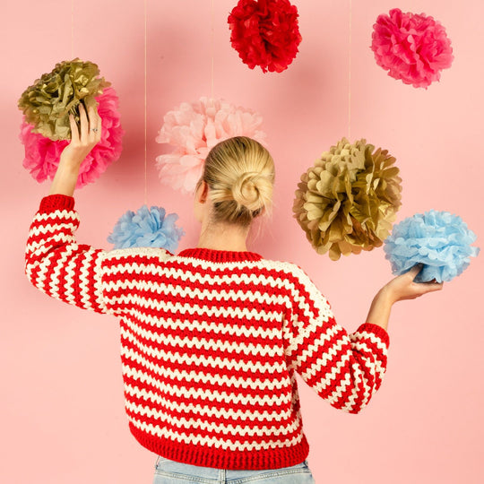 Candy Cane Stripes - Pullover