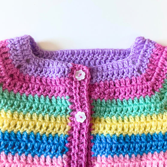 Sunshine and Rainbows - Baby-Cardigan
5