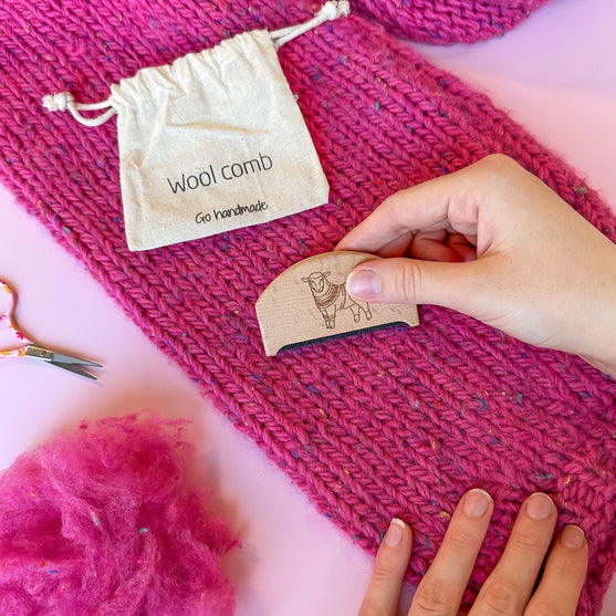 Wollkamm - Go Handmade
6