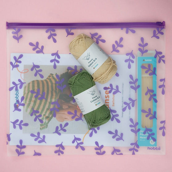 Großer Beutel mit Reißverschluss - Hobbii
2