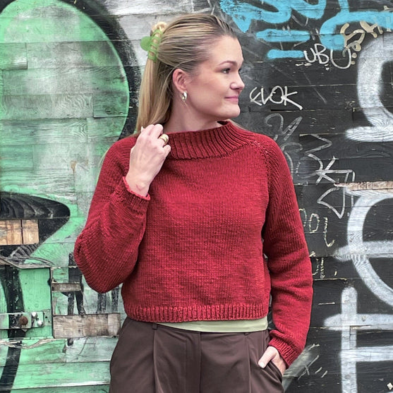 

Sophie - Top-down-Pullover
1