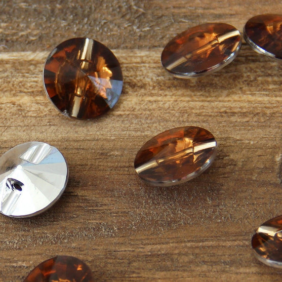 

Cocktail Knöpfe mit Kanal - 18 mm - Go Handmade
12