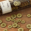

Glitzer Knöpfe - Grün - Verschiedene Größen - Go Handmade
5
