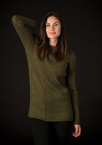 1578 - In Rippen gestrickte Tunika