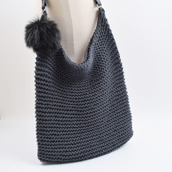 

Rechtsgestrickte Tasche
2
