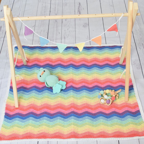 

Rainbow Mini Wimpelranke
3