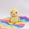 

Die Ente Alfred mit Spieluhr
3