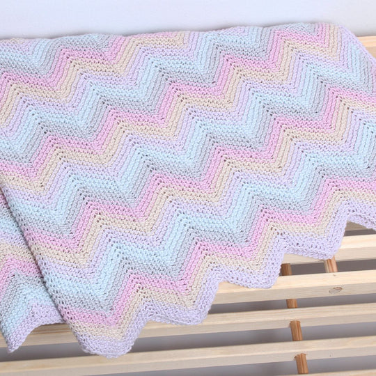 Tuch in Pastelfarben