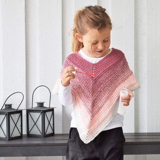 Timeless Kinder Poncho - Twister
