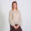 

Rechts gestrickter Pullover
3