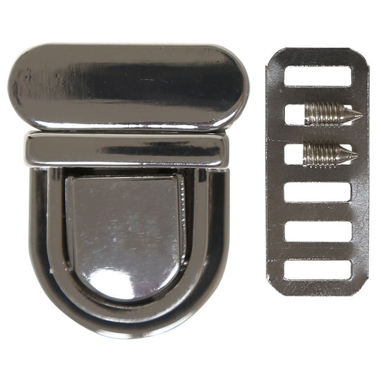 Taschenschloss Metall - 30 x 19 mm - Go Handmade