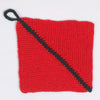 

Gefilzte Weihnachtstopflappen
3