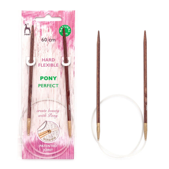 Perfect Rundstricknadeln - 60 cm - Pony
