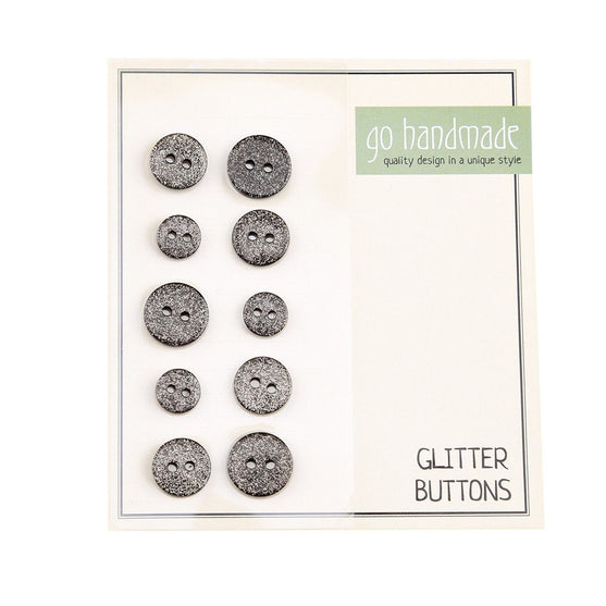 

Glitzer Knöpfe - Go Handmade
1