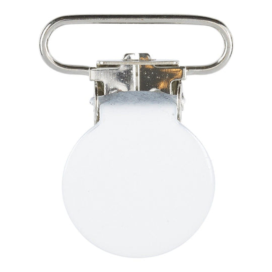 Schnullerketten Clip - Weiß