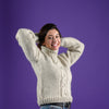 

Ulla - Sweater mit Zopf
3