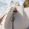 

Bucket Bag mit PU-Lederboden
1