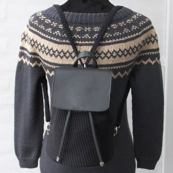 

Taschenklappe mit Magnetknopf - Beige/Silber - Go Handmade
7